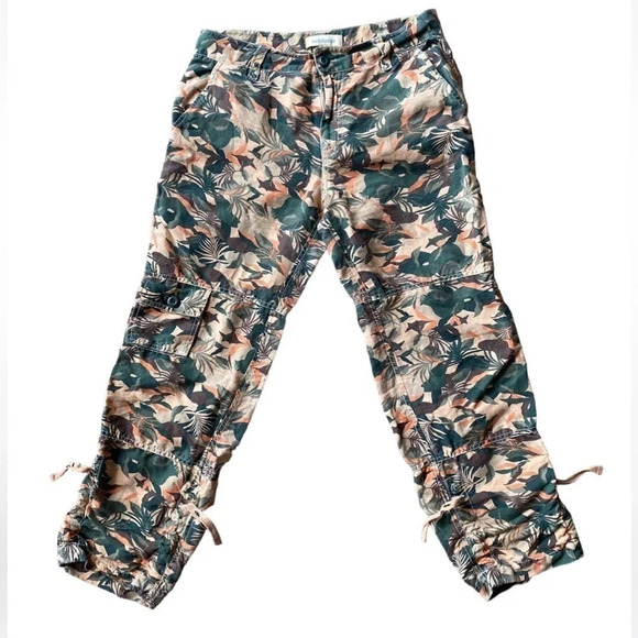 Sundance Lagoon Camo Pants size 2 petite - Picture 3 of 8